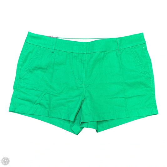Shorts By J. Crew In Green, Size: 14