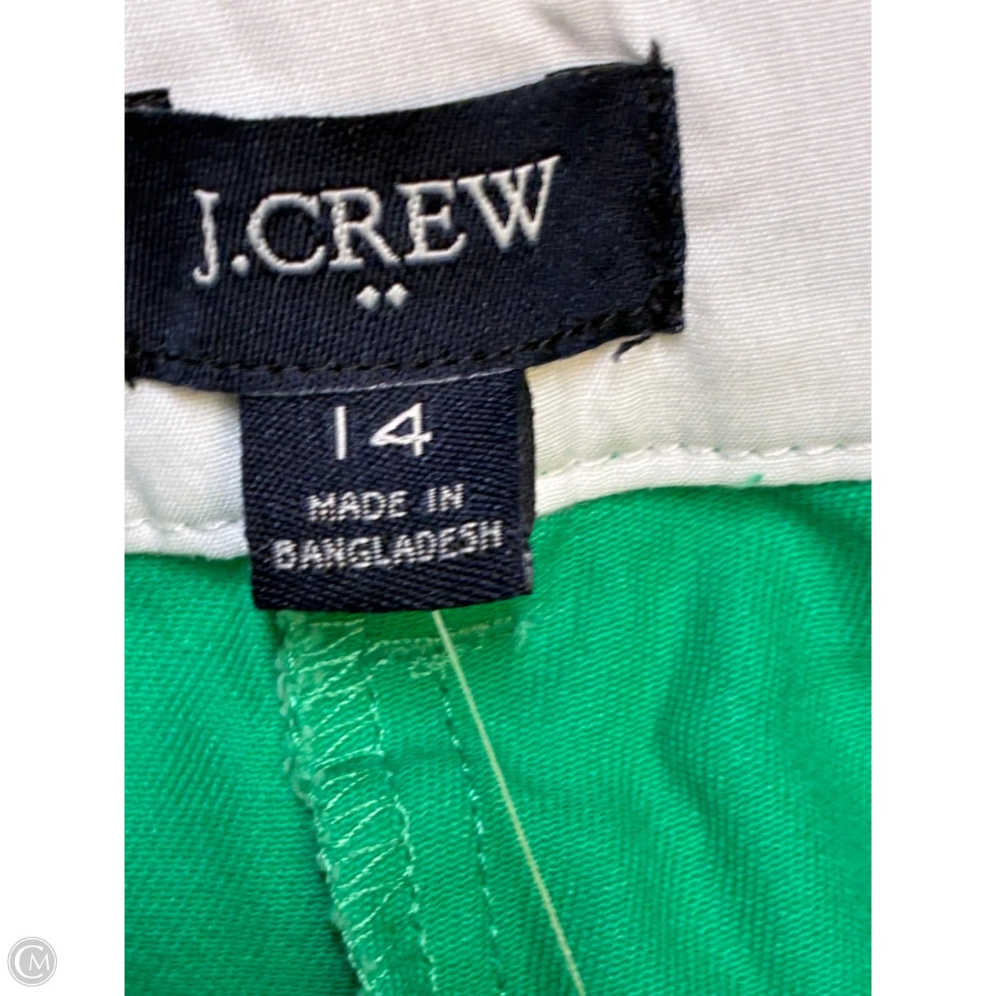 Shorts By J. Crew In Green, Size: 14