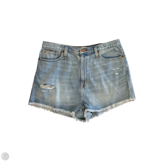 Shorts By Madewell In Blue Denim, Size: 12