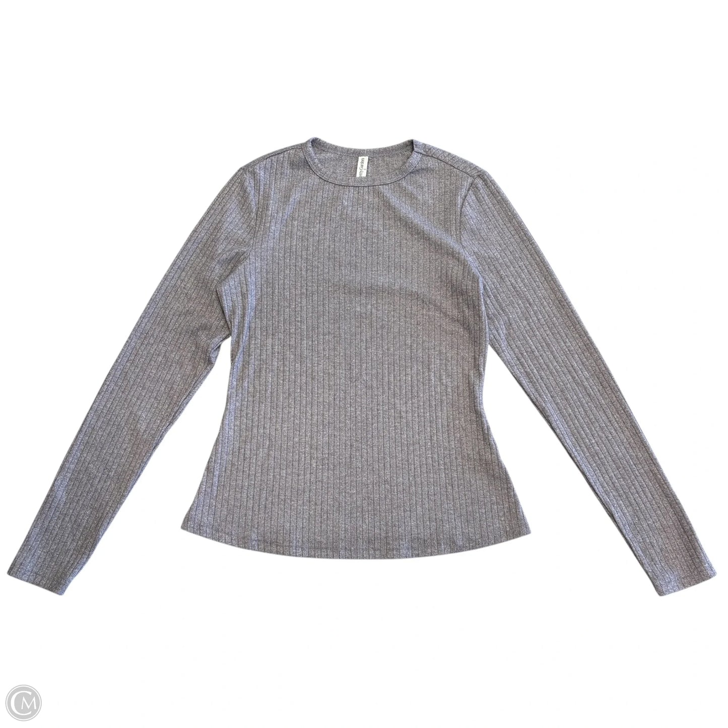 Top Long Sleeve Basic By Prettygarden In Grey, Size: S