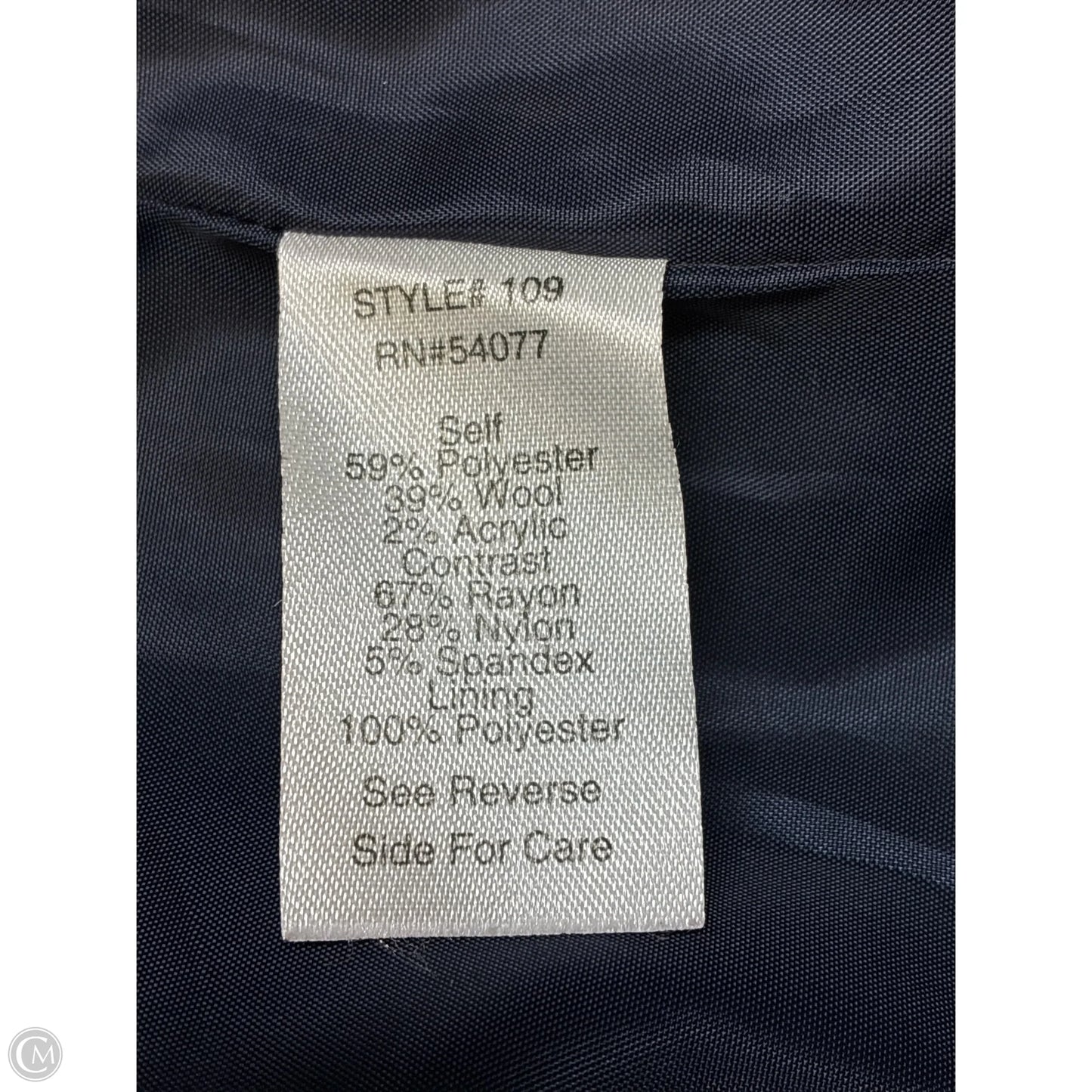 Jacket Fleece By Cabi In Blue, Size: L