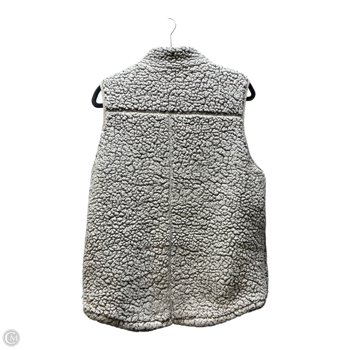 Vest Faux Fur & Sherpa By Thread And Supply In Grey, Size: Xl