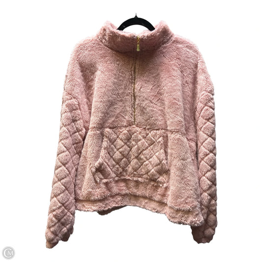 Sweatshirt Collar By No Boundaries In Pink, Size: 3x