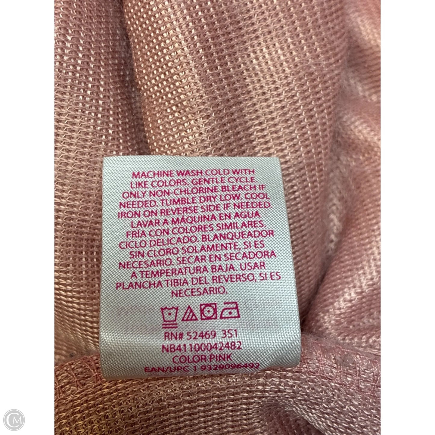 Sweatshirt Collar By No Boundaries In Pink, Size: 3x