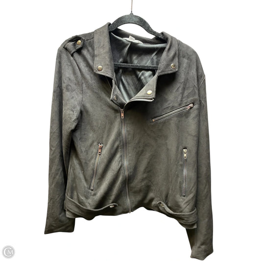 Jacket Moto By Market & Spruce In Black, Size: L