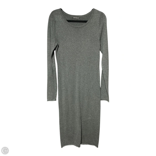 Dress Sweater By Something Navy In Grey, Size: Xs
