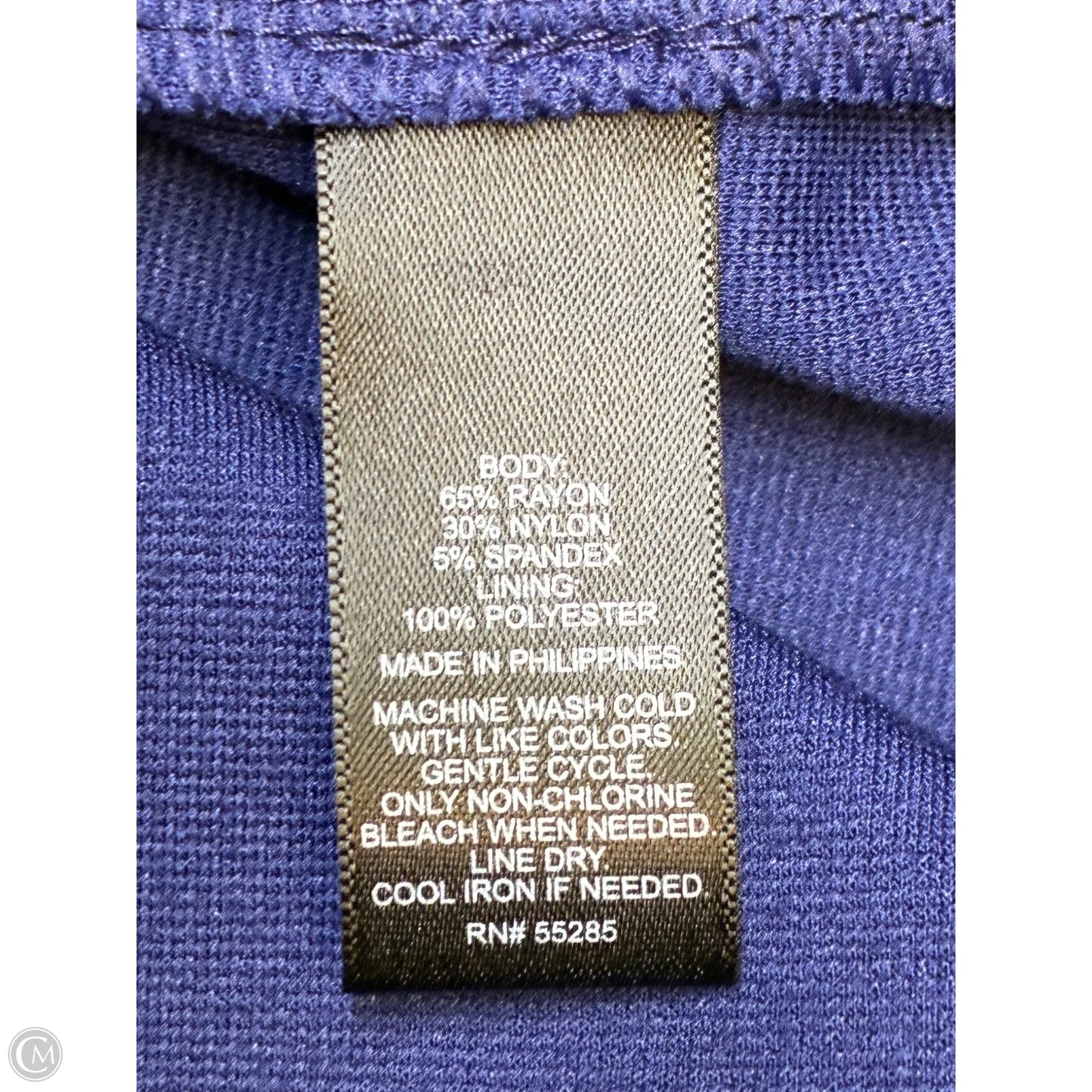 Dress Work By Express In Blue, Size: M