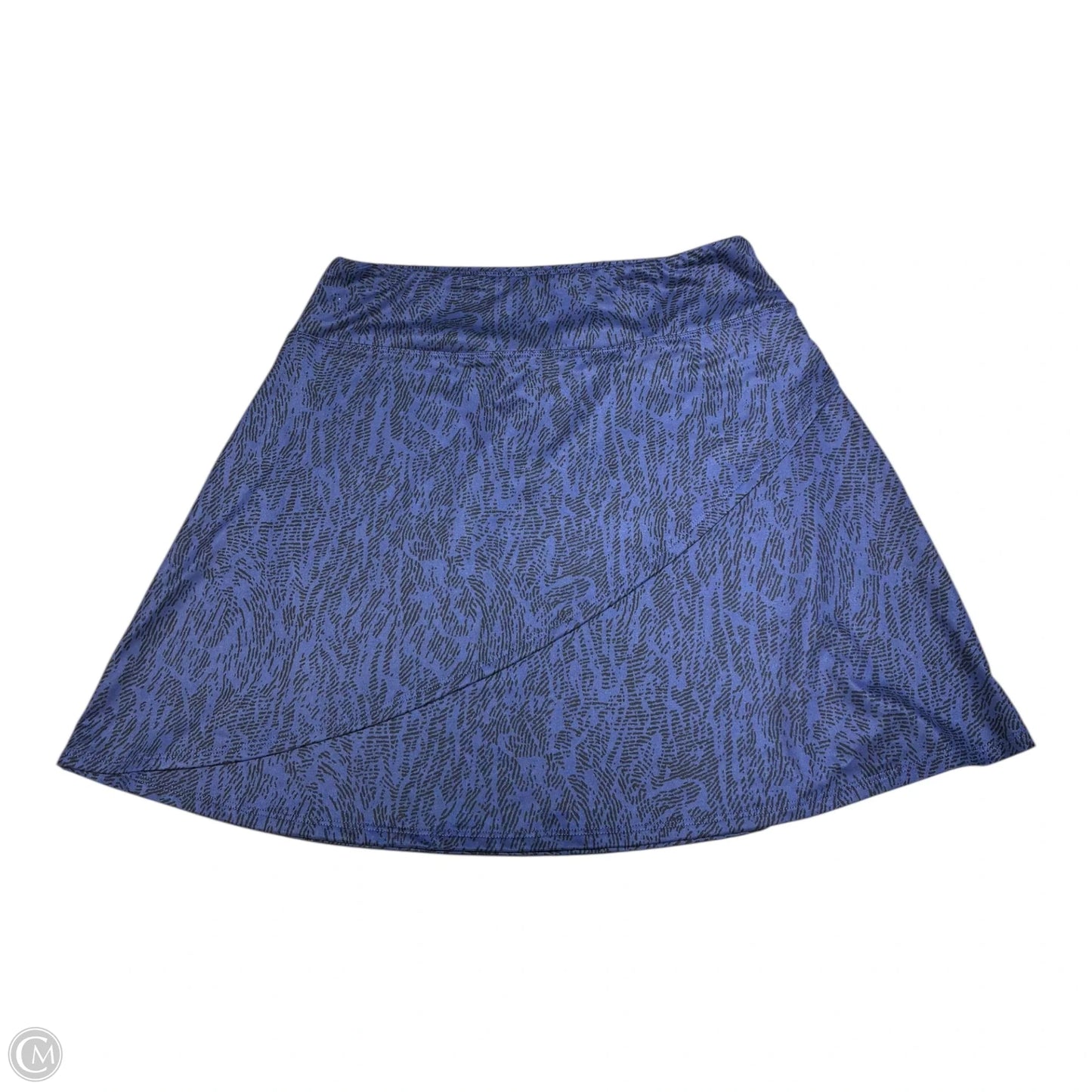 Skirt Mini & Short By Eddie Bauer In Blue, Size: M