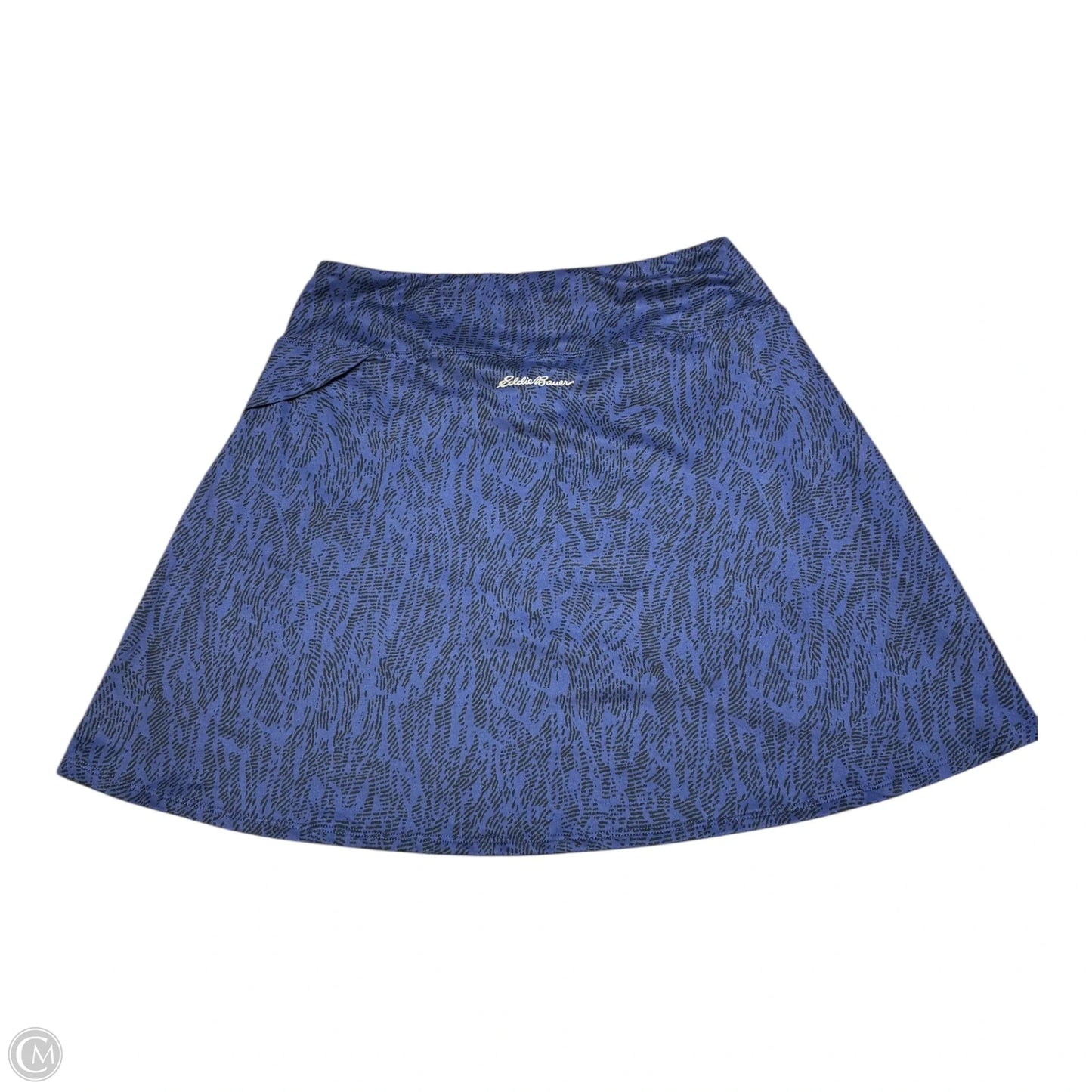 Skirt Mini & Short By Eddie Bauer In Blue, Size: M