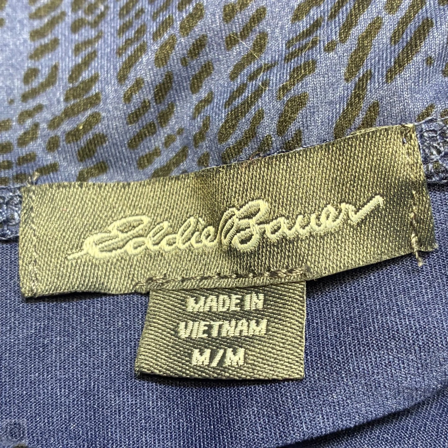 Skirt Mini & Short By Eddie Bauer In Blue, Size: M