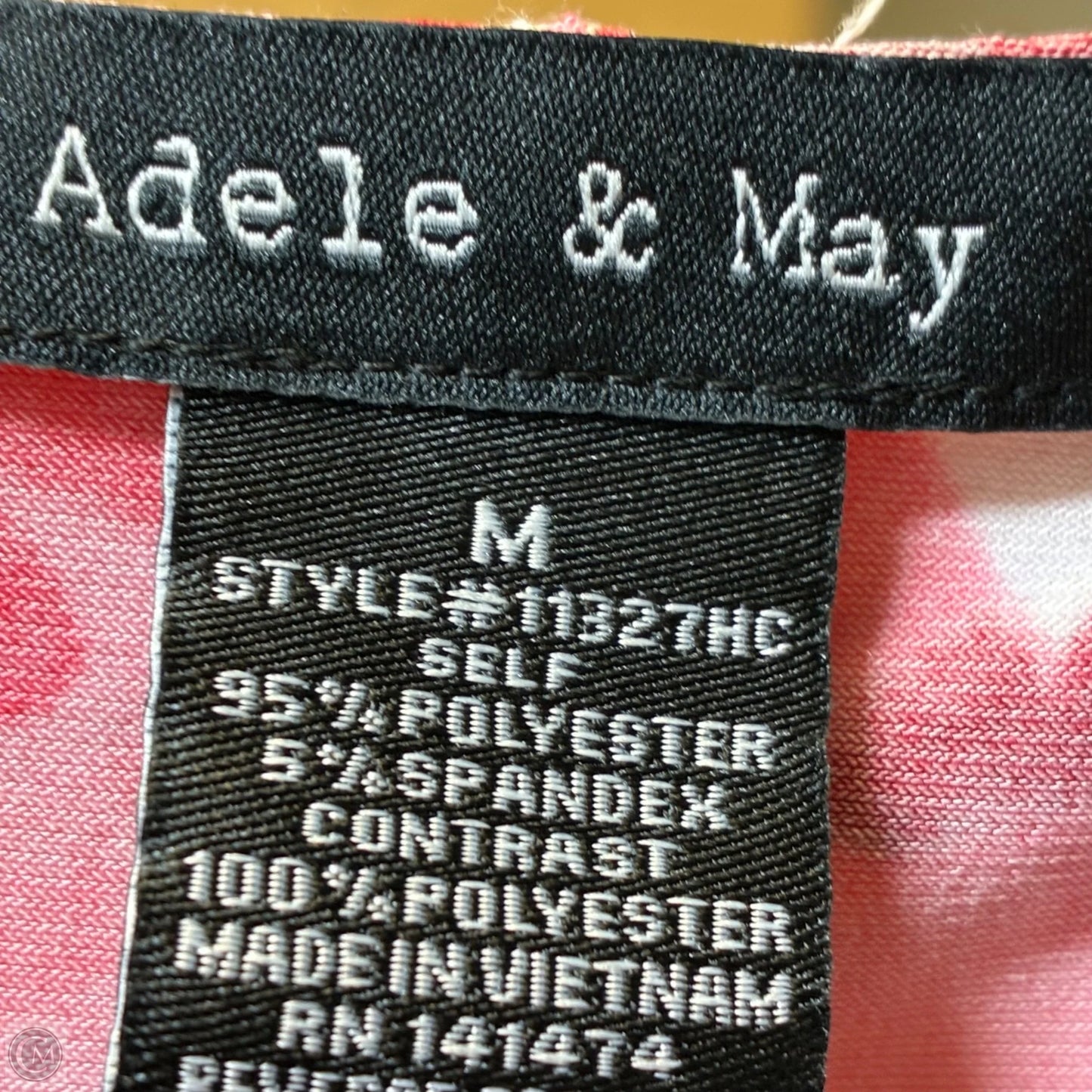 Blouse Sleeveless By Cmf In Pink & Red, Size: M