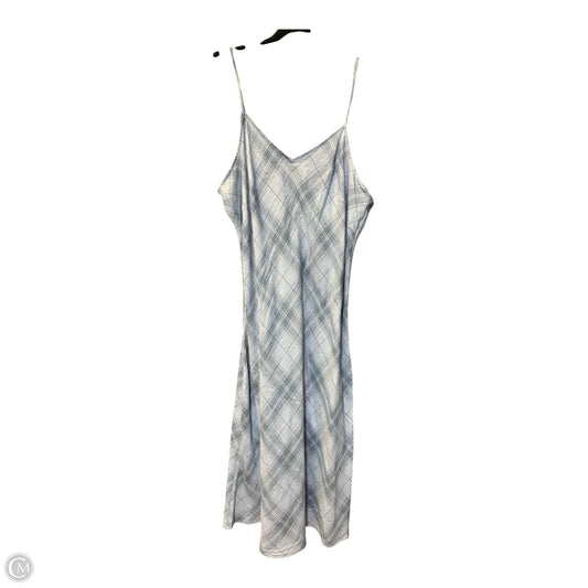 Dress Casual Maxi By Time And Tru In Blue, Size: Xl