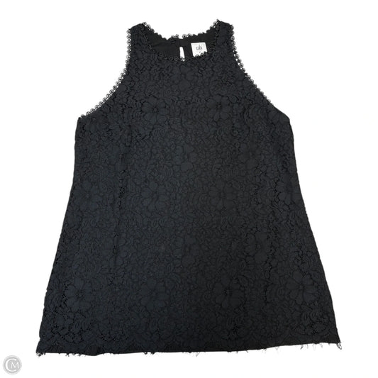 Top Sleeveless By Cabi In Black, Size: M
