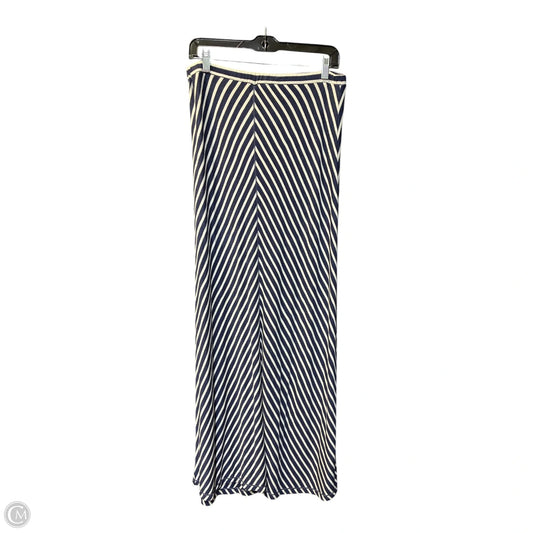 Skirt Maxi By Max Studio In Striped Pattern, Size: M