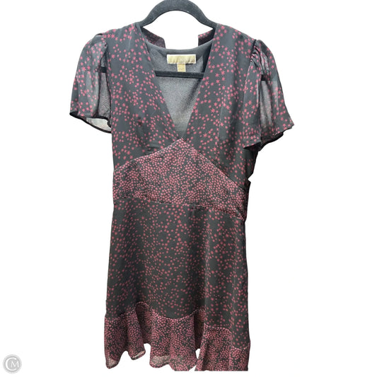 Dress Work By Michael By Michael Kors In Black & Red, Size: S