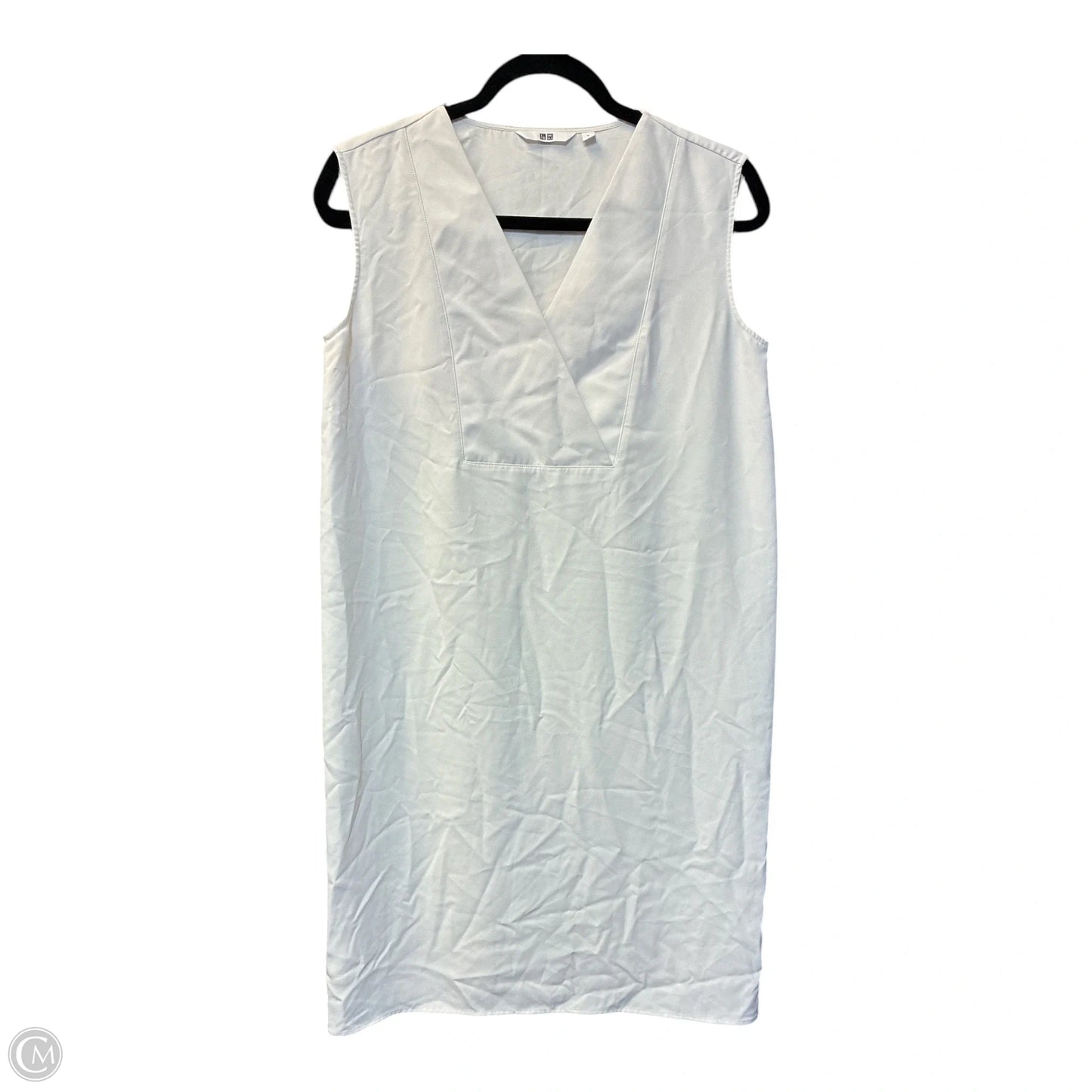 Dress Work By Uniqlo In White, Size: S
