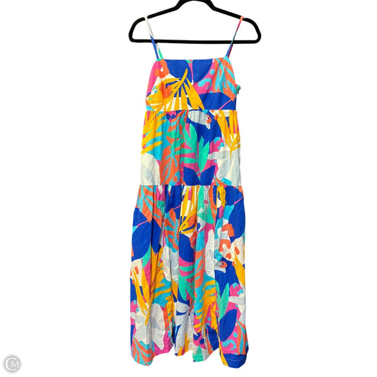 Dress Casual Maxi By J. Crew In Multi-colored, Size: S