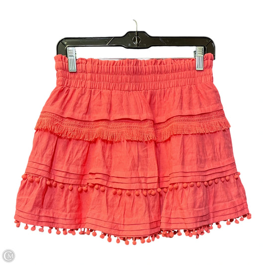 Skirt Mini & Short By Cmf In Orange, Size: L