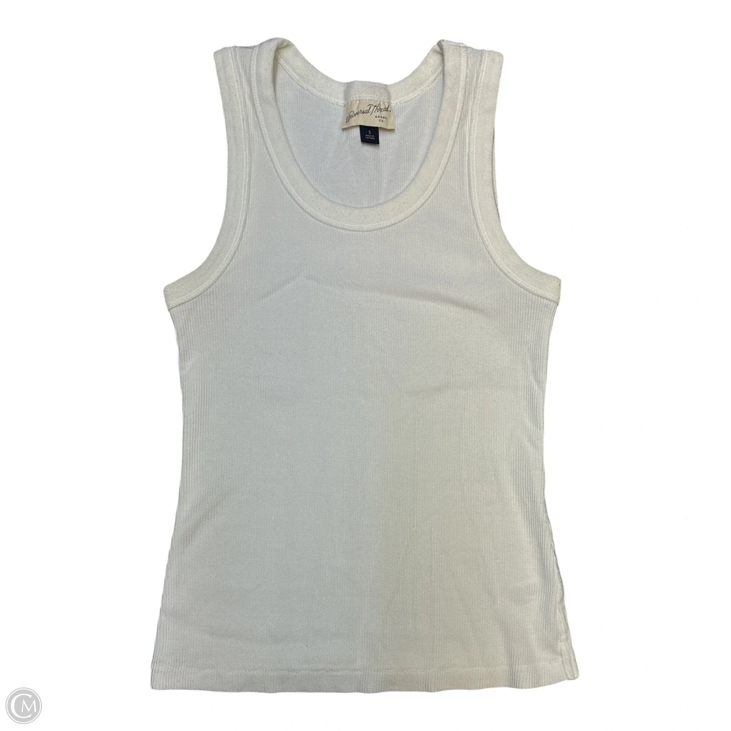 Tank Top By Universal Thread In White, Size: S