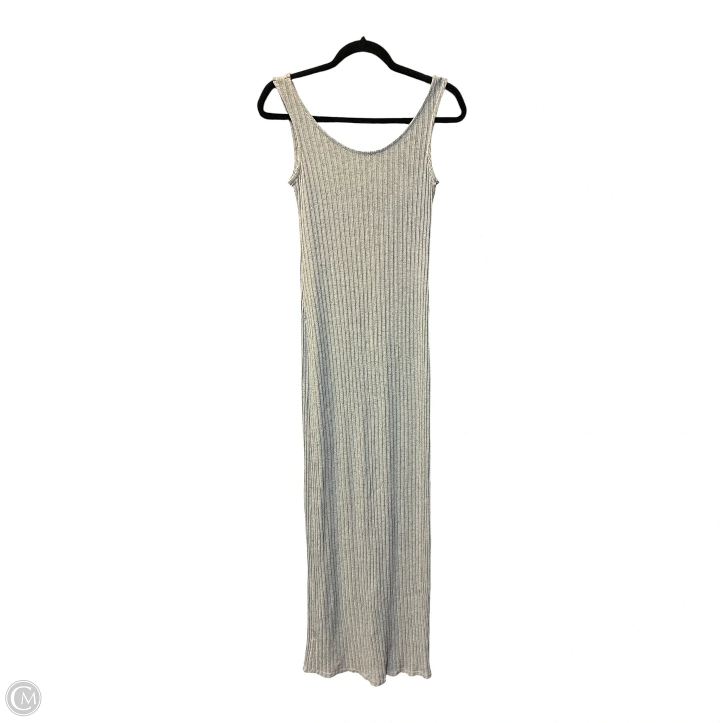 Dress Casual Maxi By Cmf In Grey, Size: M