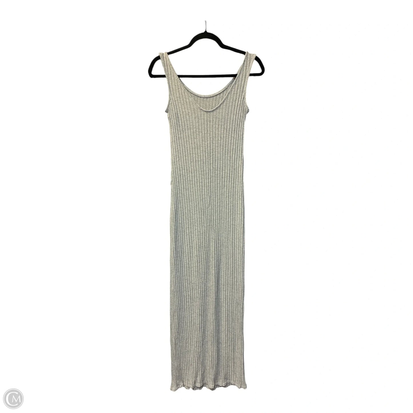 Dress Casual Maxi By Cmf In Grey, Size: M
