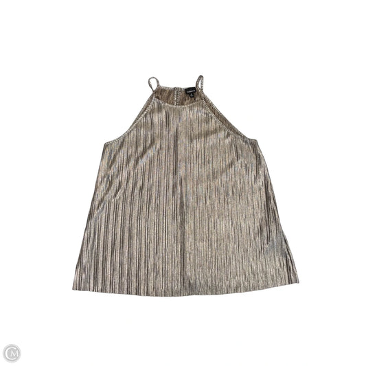 Blouse Sleeveless By Torrid In Silver, Size: 2x