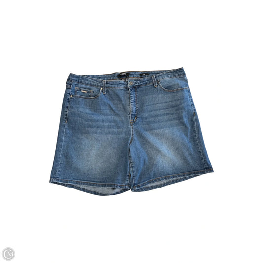 Shorts By Nine West In Blue Denim, Size: 20
