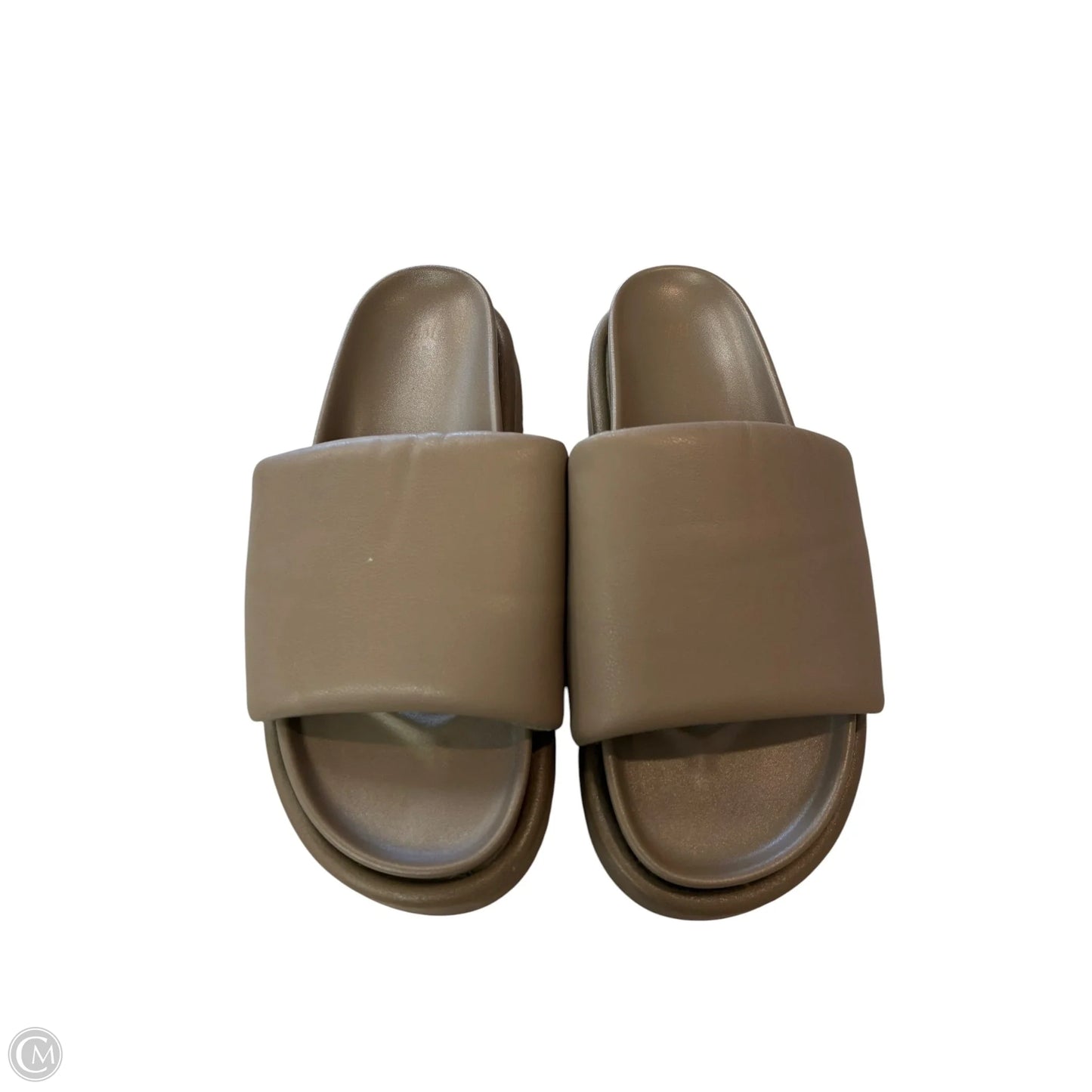 Sandals Flats By H&m In Brown, Size: 7.5