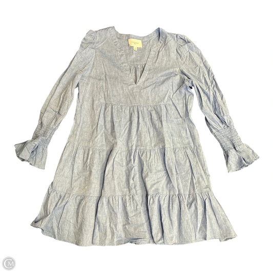 Dress Casual Midi By Pomander Place In Blue, Size: L