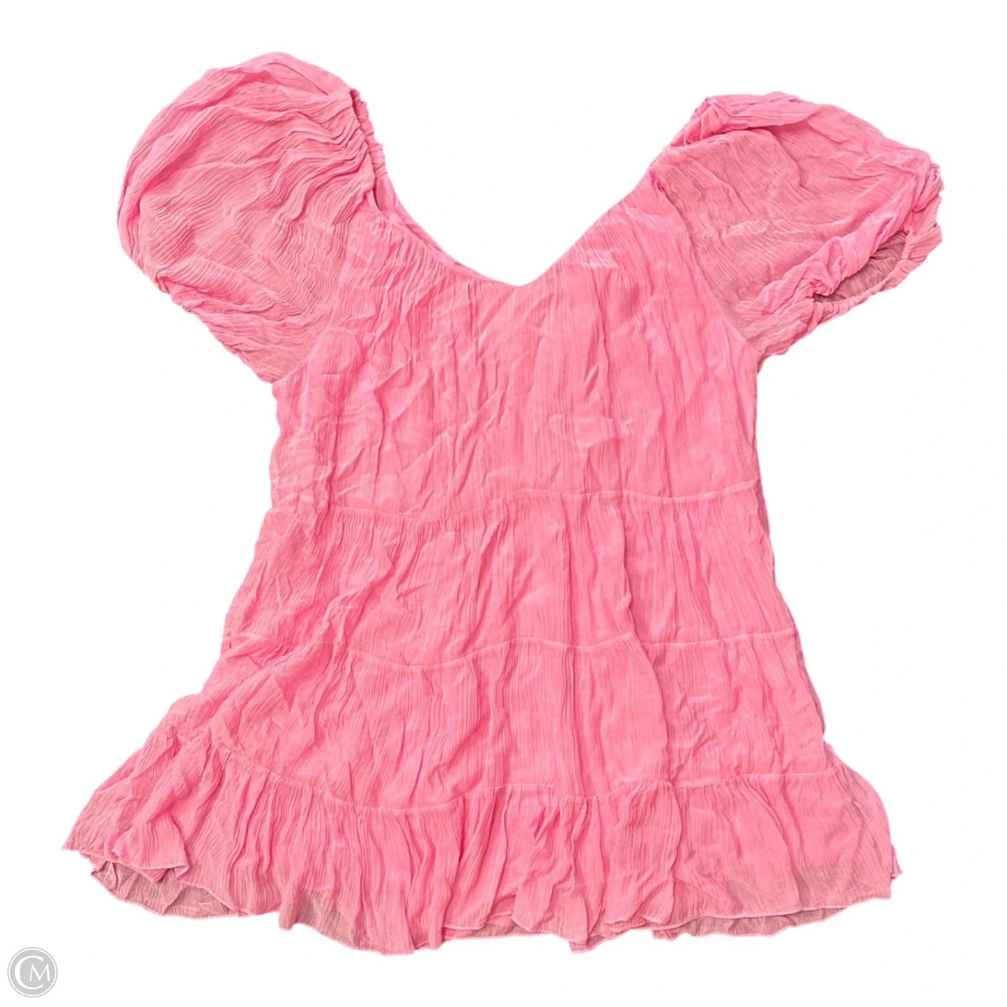 Dress Casual Short By Rebecca Taylor In Pink, Size: L