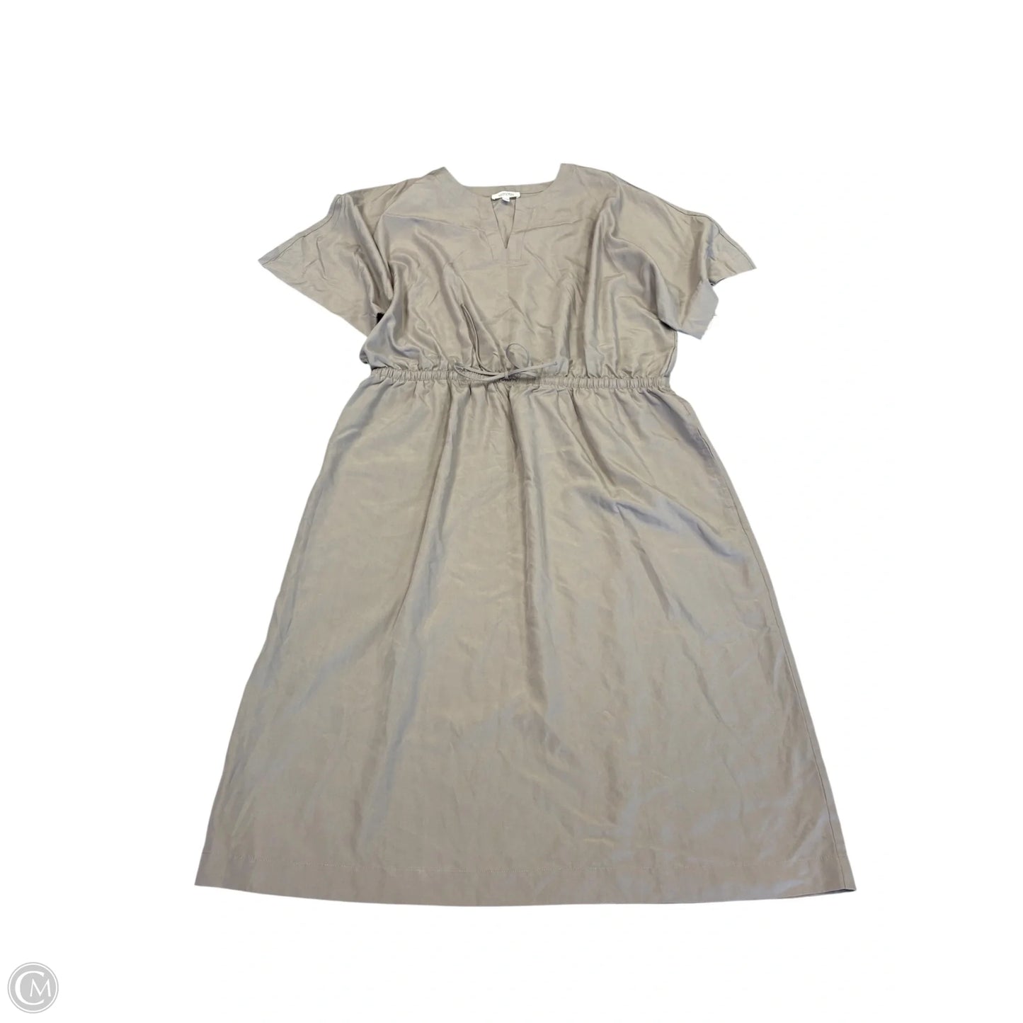 Dress Casual Midi By Haven In Grey, Size: L