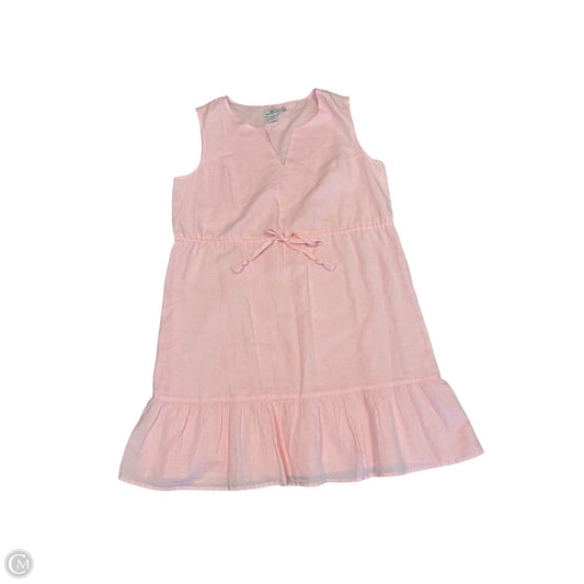 Dress Casual Midi By Vineyard Vines In Pink, Size: L