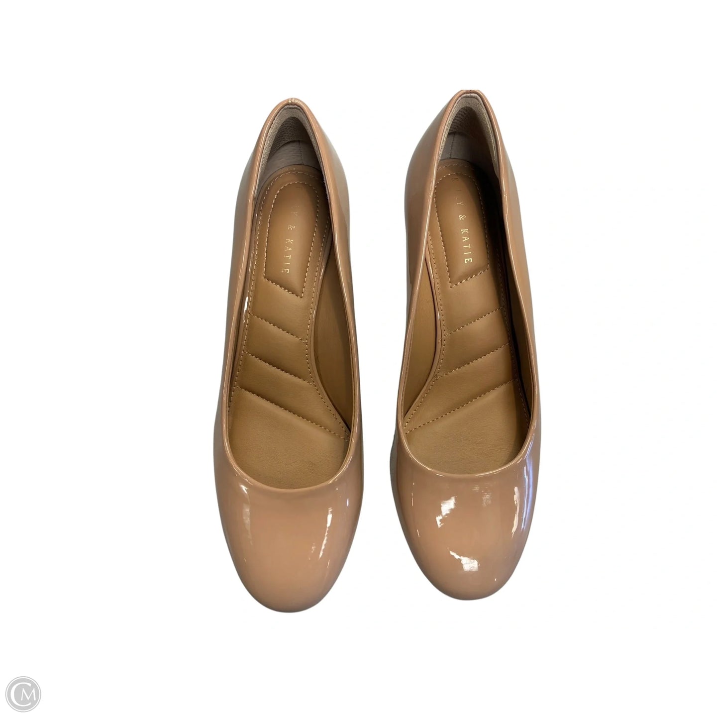 Shoes Heels Block By Kelly And Katie In Tan, Size: 6