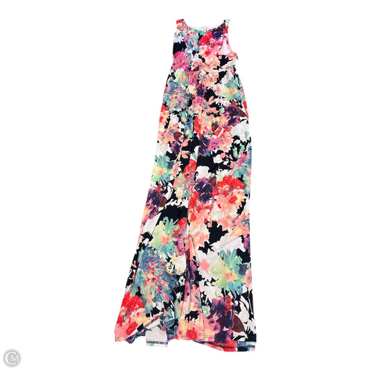 Dress Casual Maxi By Bellamie In Floral Print, Size: M
