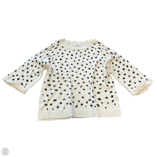 Sweater By Umgee In Polkadot Pattern, Size: Xl
