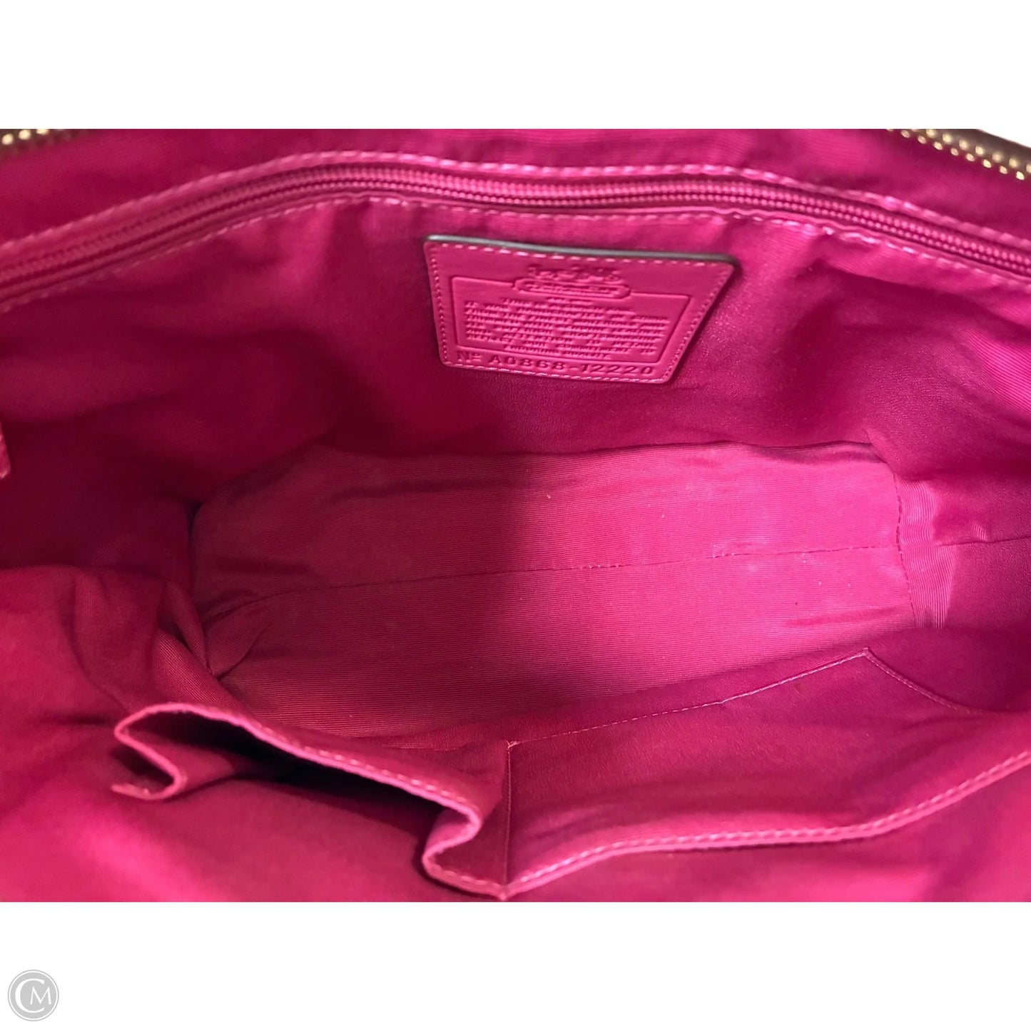 Handbag Designer By Coach, Size: Medium