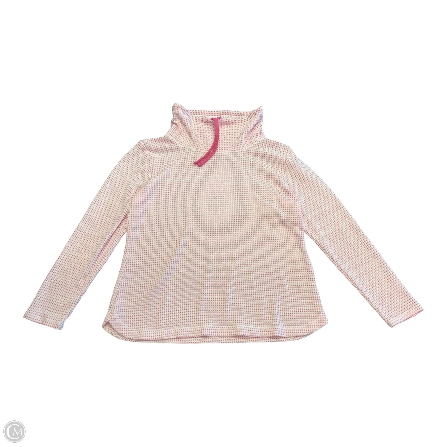 Sweatshirt Collar By Talbots In Pink, Size: Xl