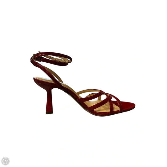 Shoes Heels Kitten By Jessica Simpson In Red, Size: 7