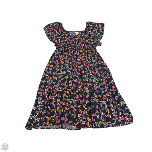 Dress Casual Midi By Terra & Sky In Floral Print, Size: 1x