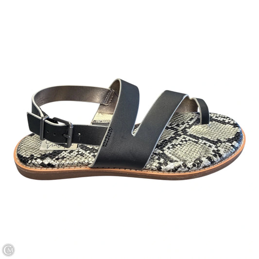Sandals Flats By Crown Vintage In Animal Print, Size: 8