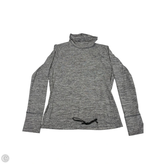 Sweatshirt Collar By Nike In Grey, Size: M