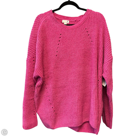 Sweater By So In Pink, Size: 3x