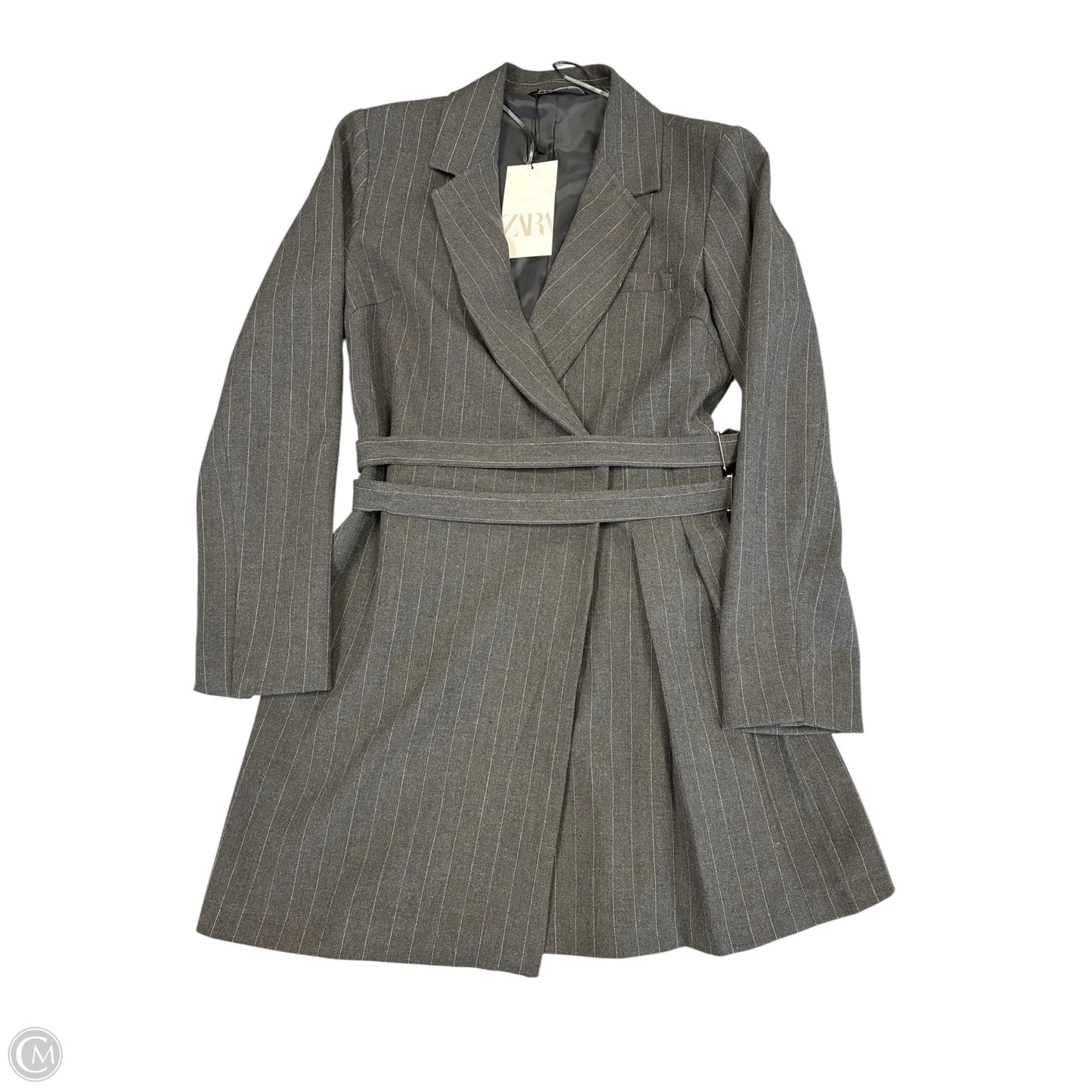 Dress Work By Zara In Grey, Size: L