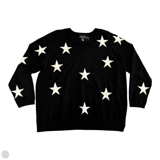 Sweater By Premise In Black, Size: 1x