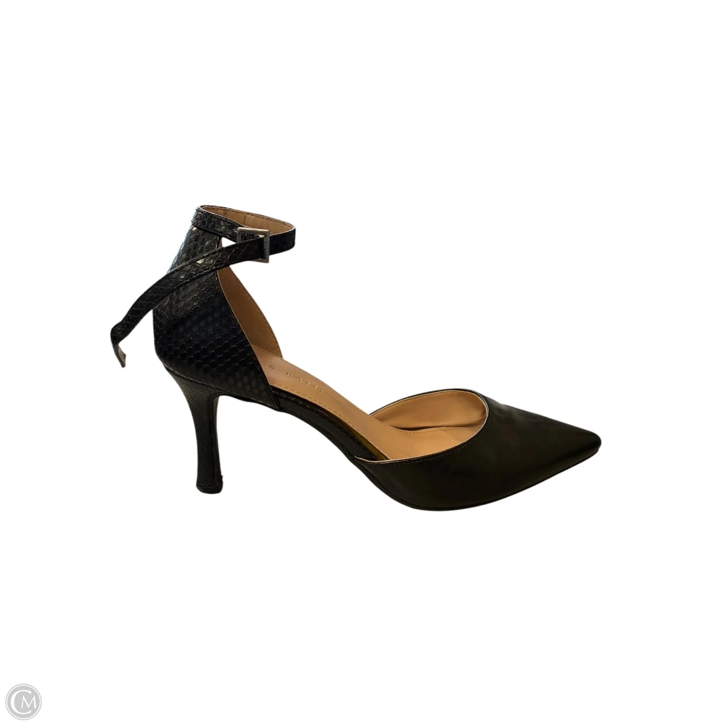 Shoes Heels Kitten By Kelly And Katie In Black, Size: 9.5