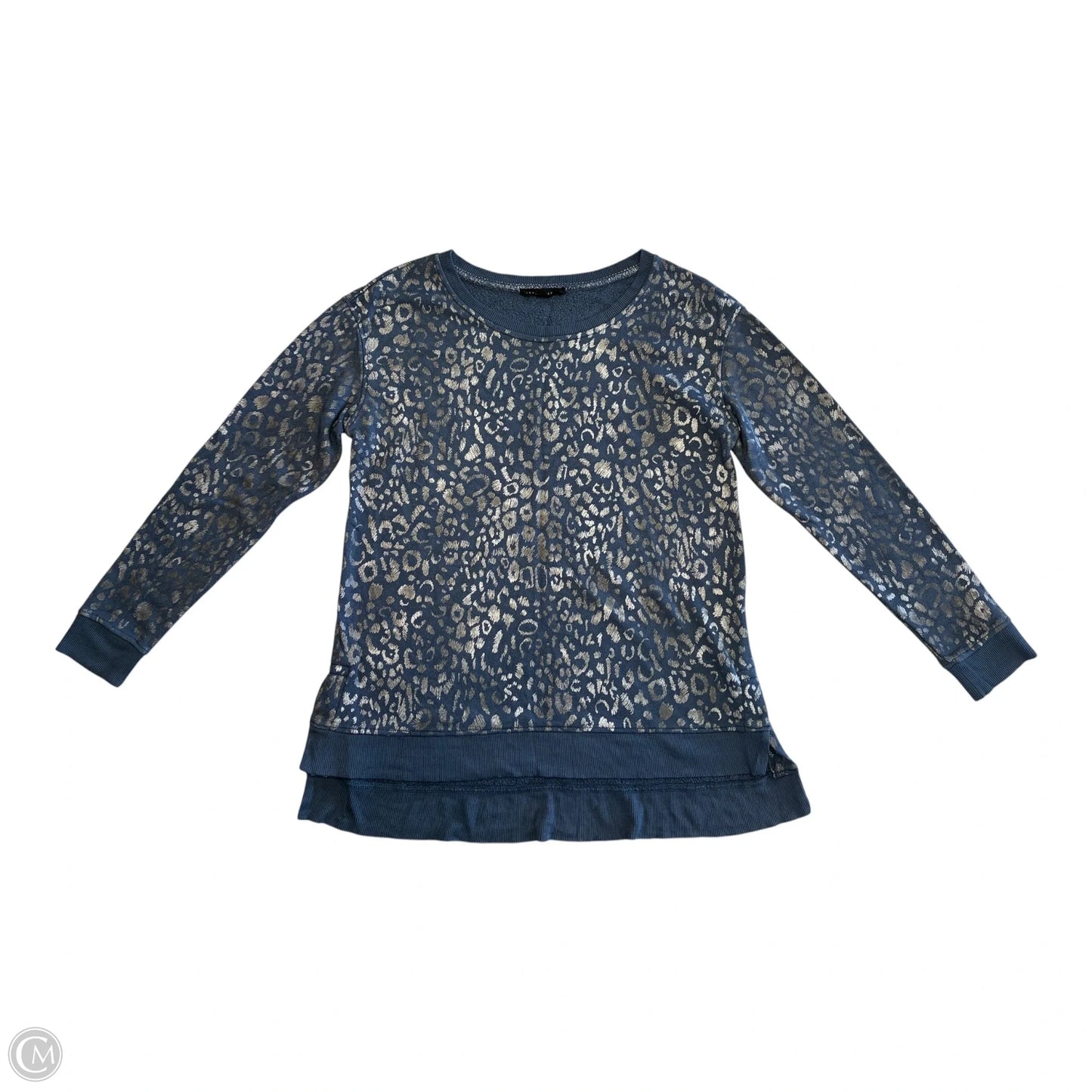 Sweatshirt Crewneck By Jane And Delancey In Animal Print, Size: S