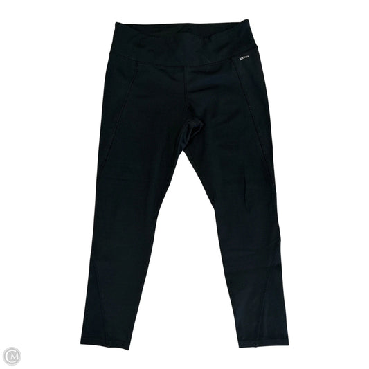 Athletic Leggings By Jockey In Black, Size: L