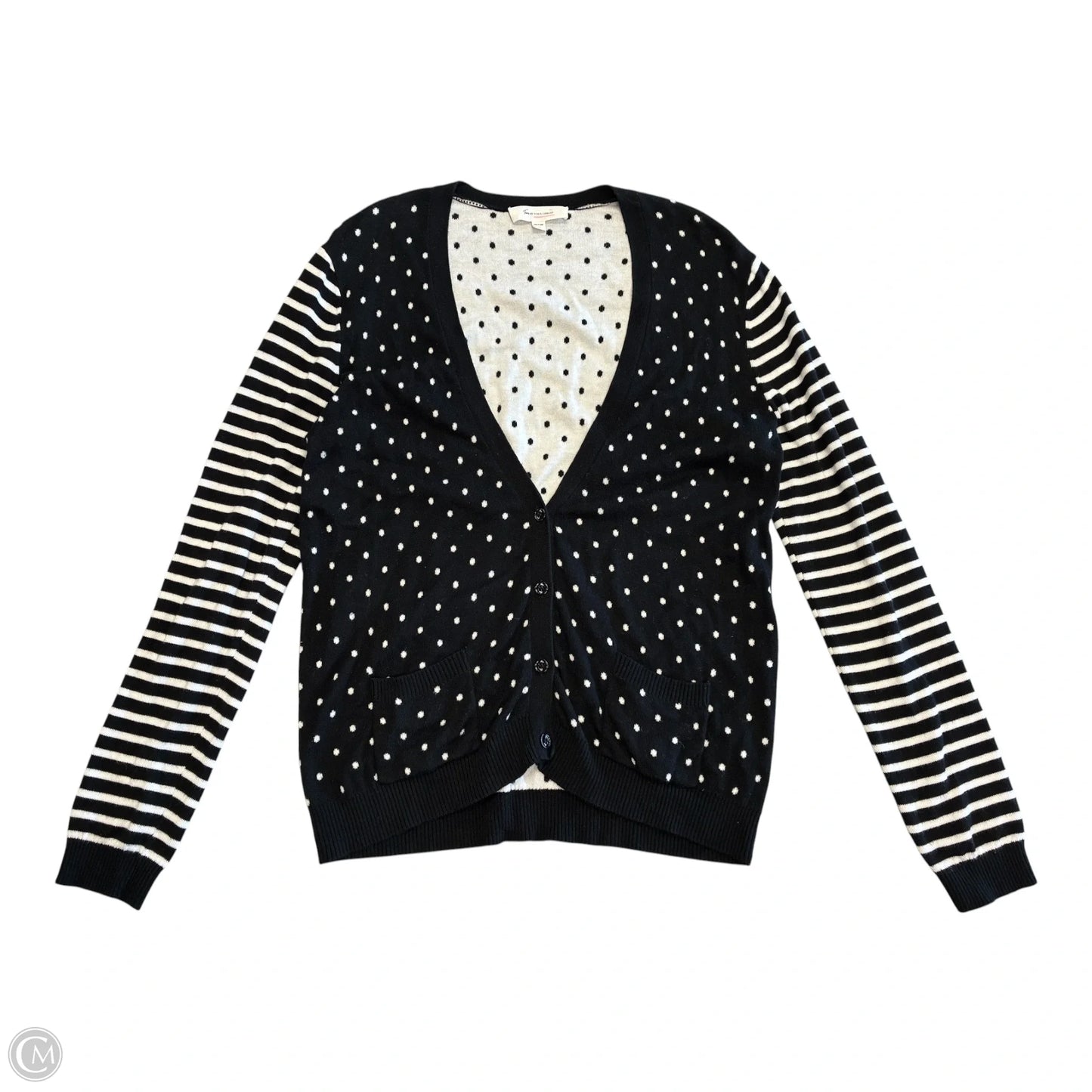Cardigan By Vince Camuto In Polkadot Pattern, Size: M