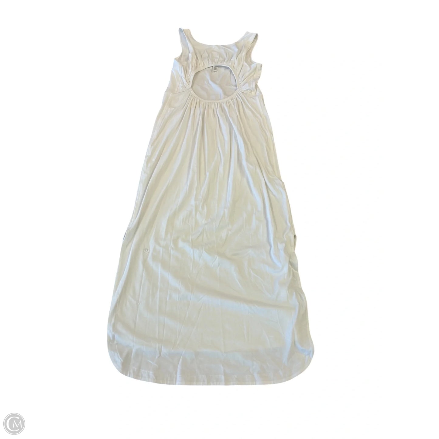 Dress Casual Midi By Lululemon In White, Size: S