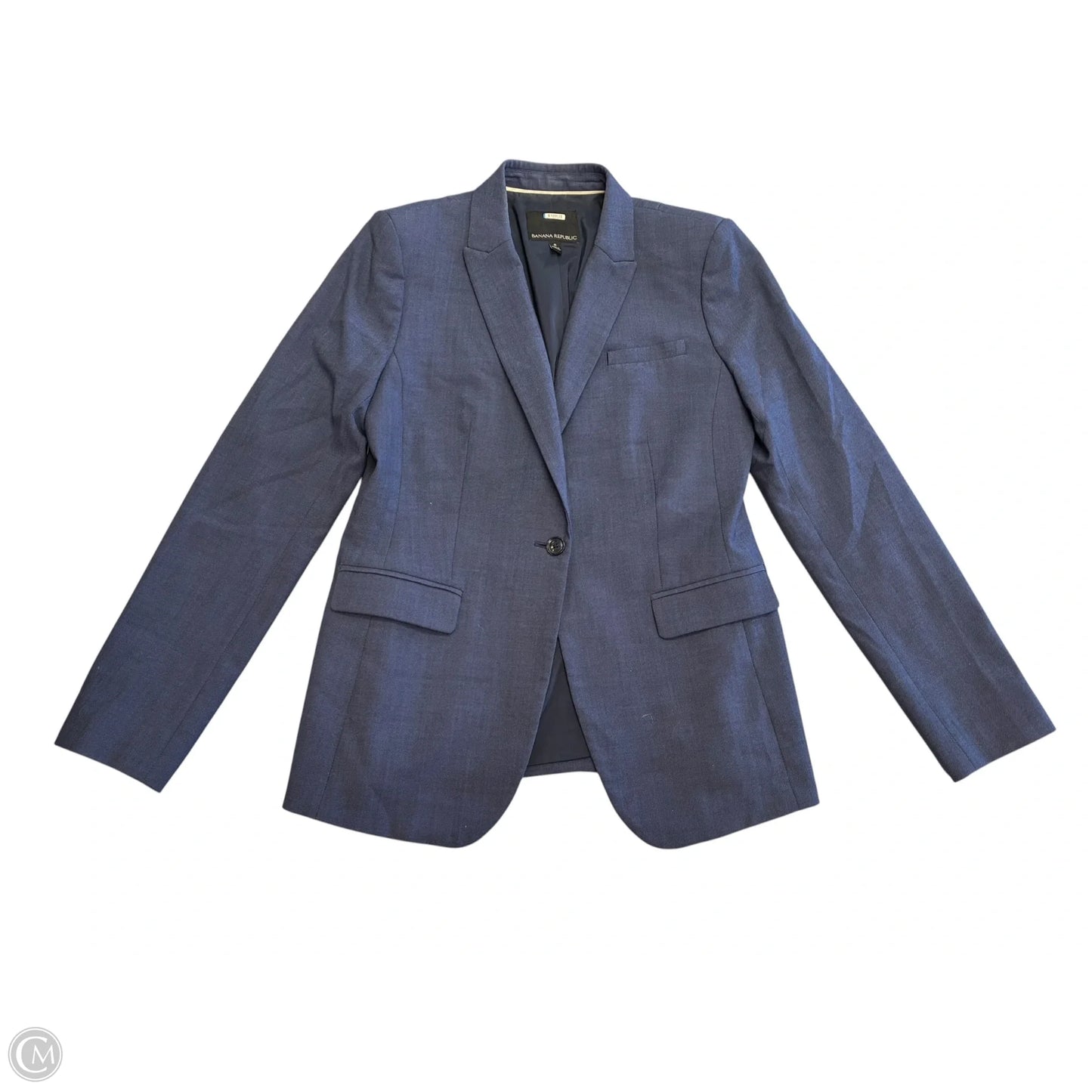 Blazer By Banana Republic In Blue, Size: M